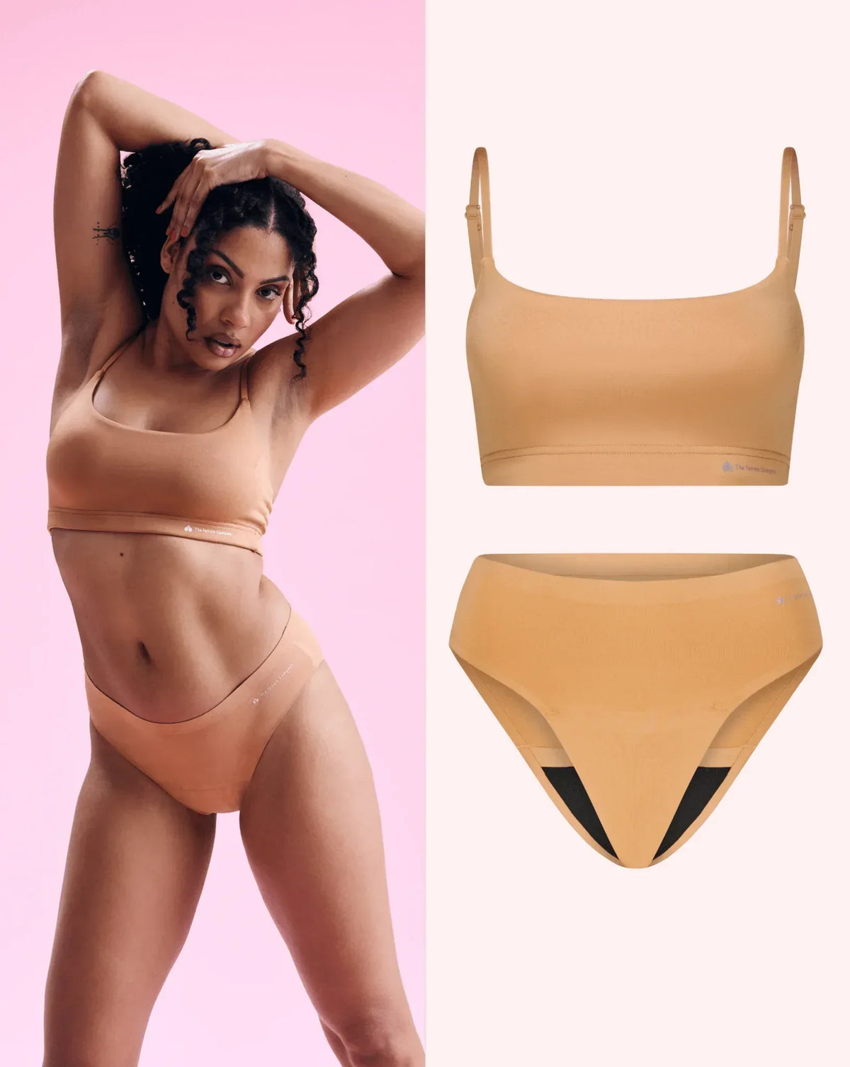 Set: Seamless Bralette & Briefs – Extra Strong