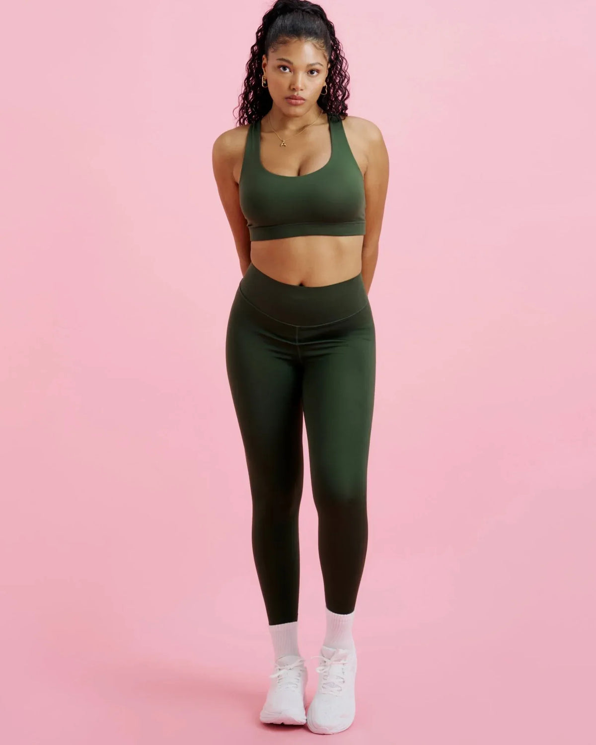 SET: Sport BH - Racerback & Period Panty – Medium – Leggings ACTIVE