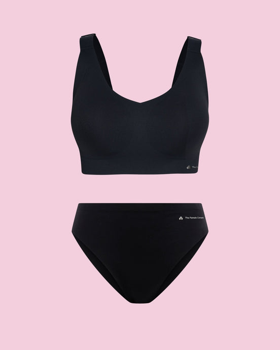 SET: Seamless Comfort Brief & Bralette Support
