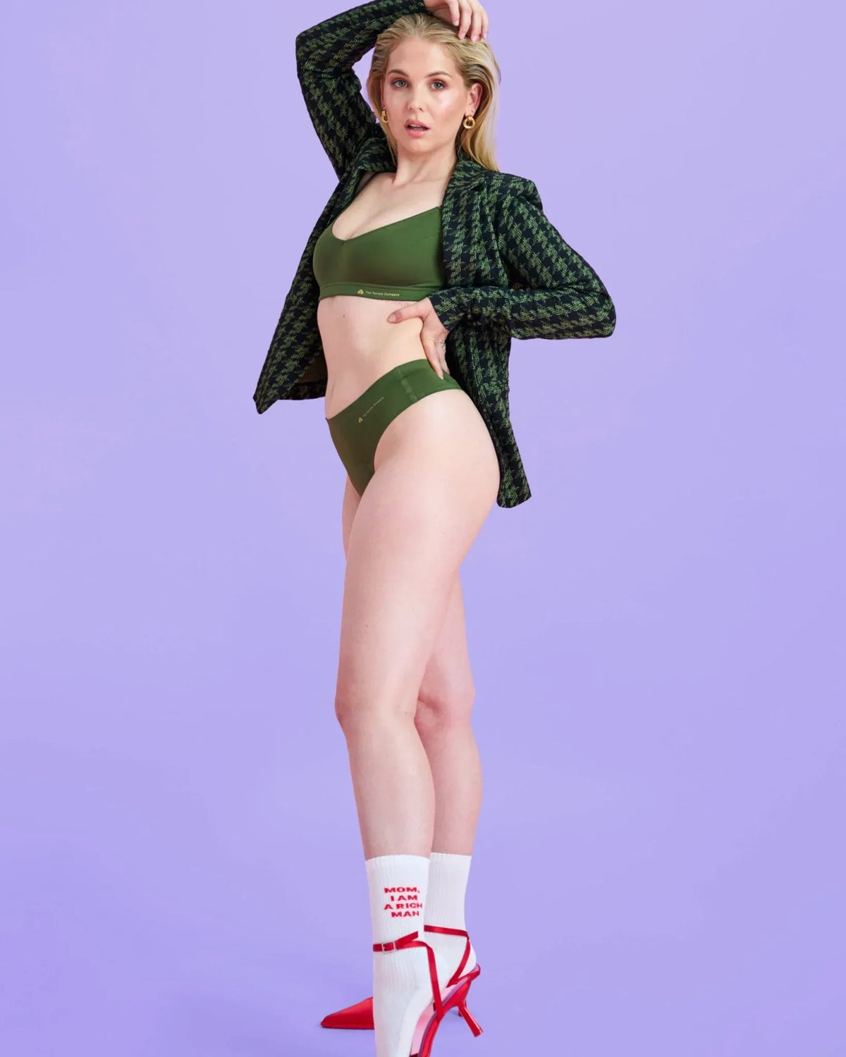$model_name:Kristin$model_height:158cm$model_size:36