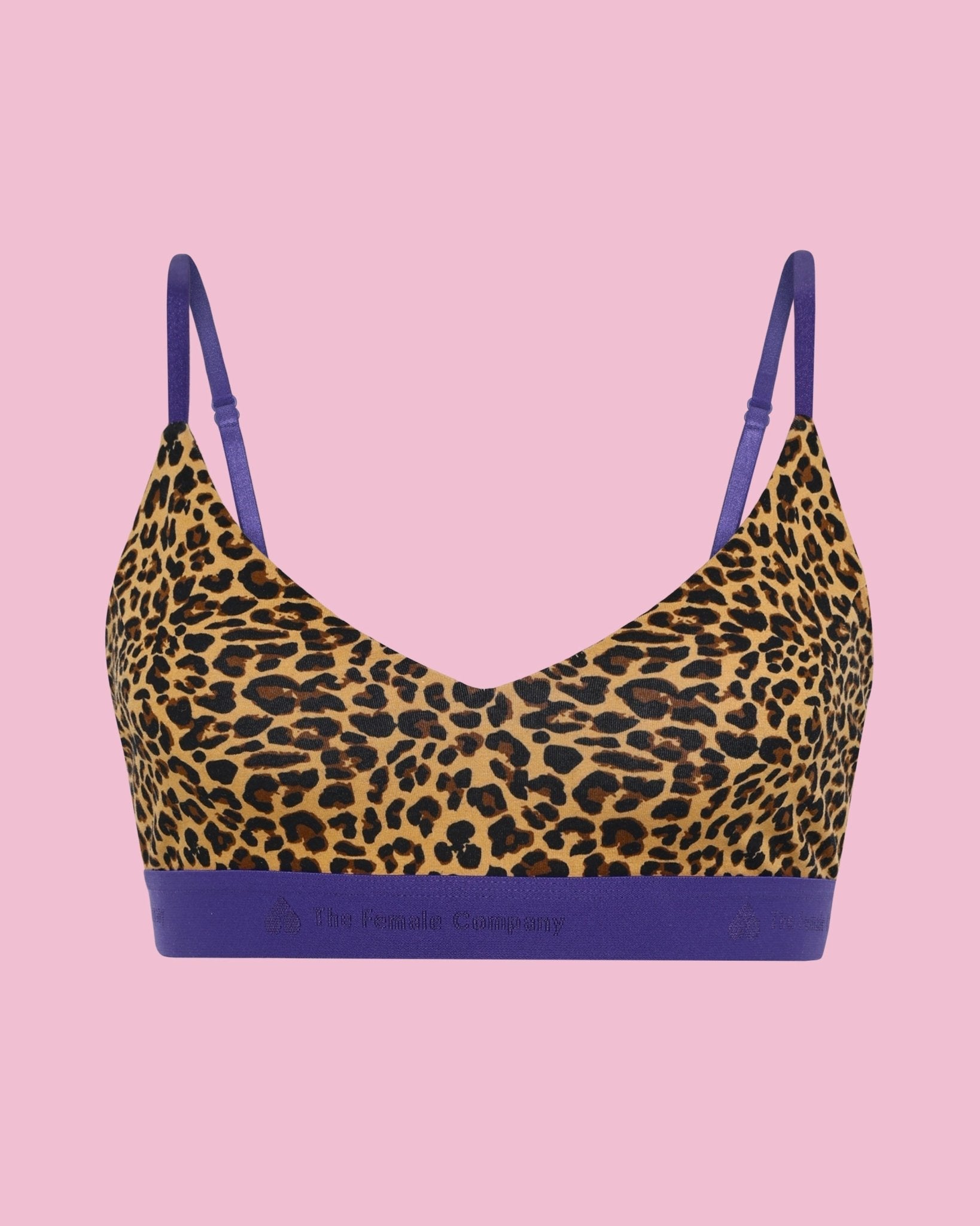 Nïpples - Bralette - V-Shape LEO Purple