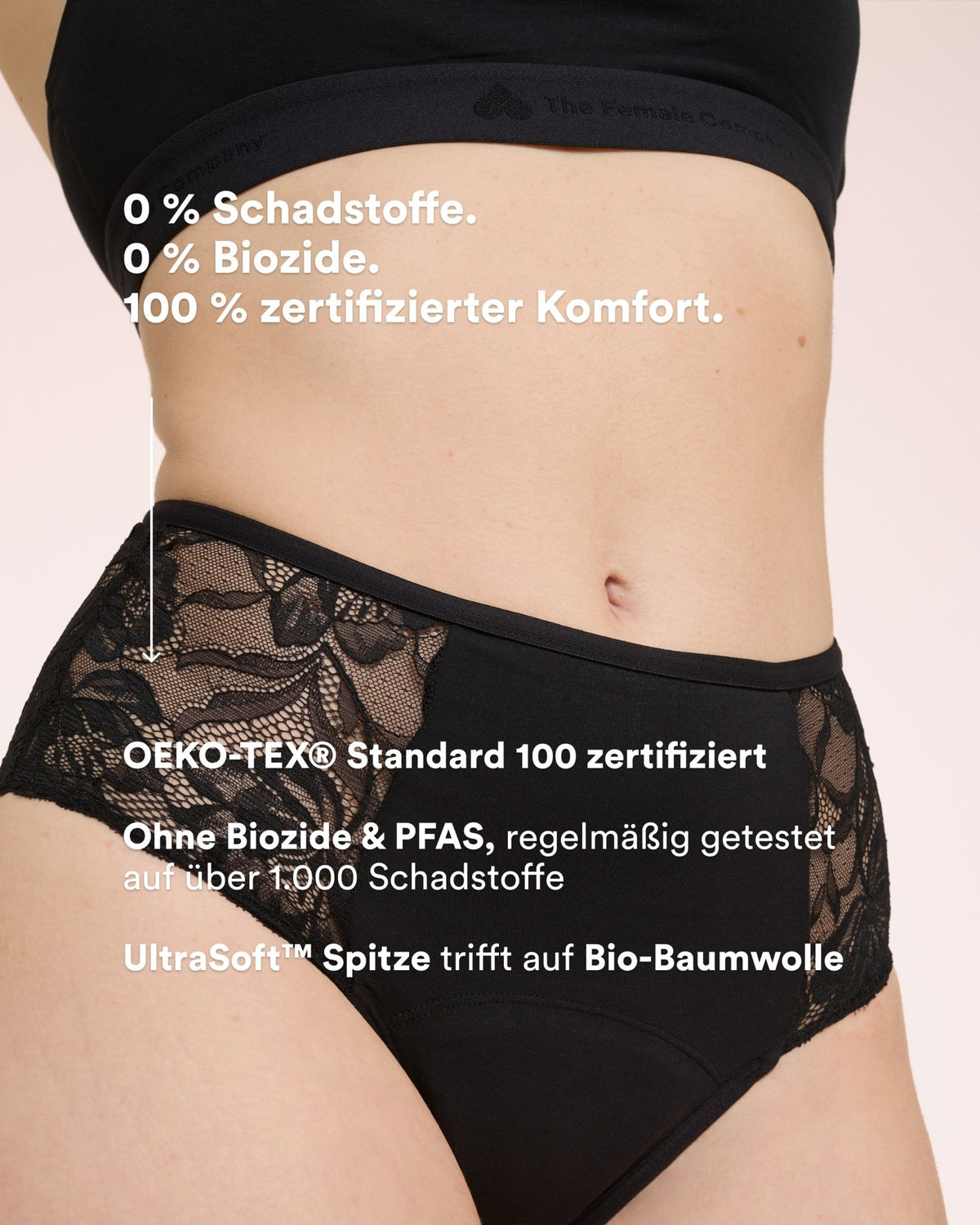 Ultra Strong – High Waist – Cotton Lace