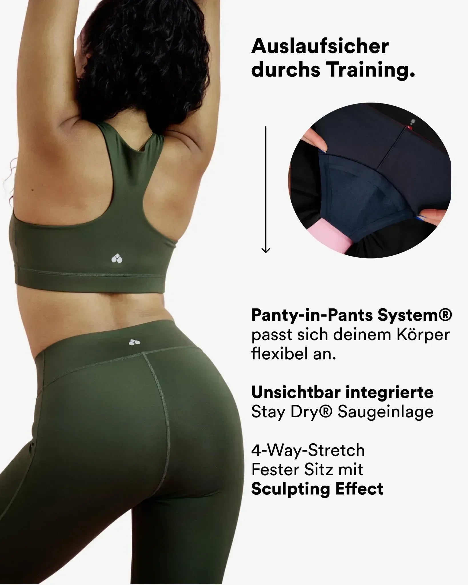 Period Panty – Medium – Leggings ACTIVE