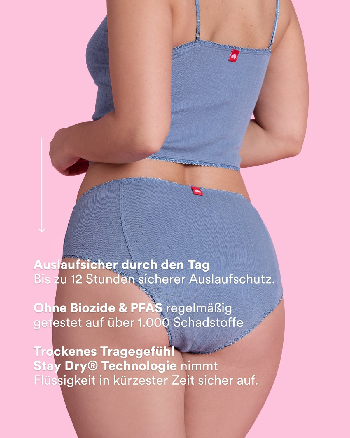 Set: Pointelle Cropped Top & High Waist - Extra Strong