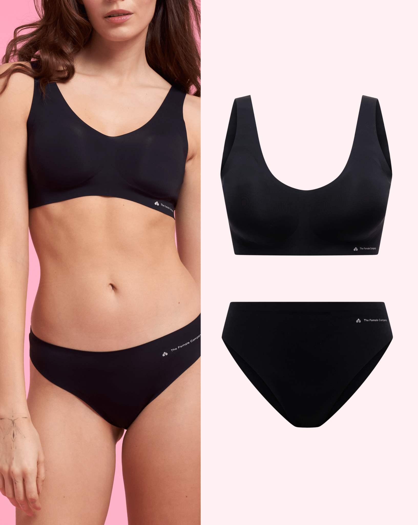 Set: Seamless Comfort Brief & Bralette