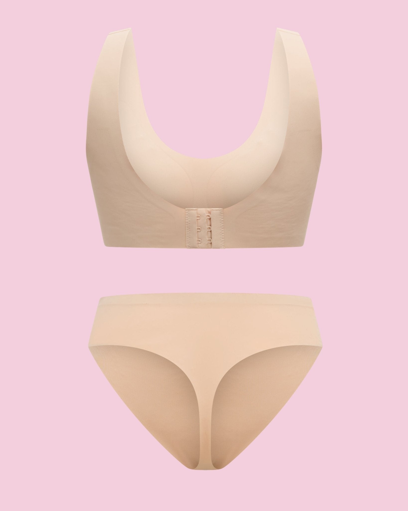 Set: Seamless Comfort Thong & Bralette