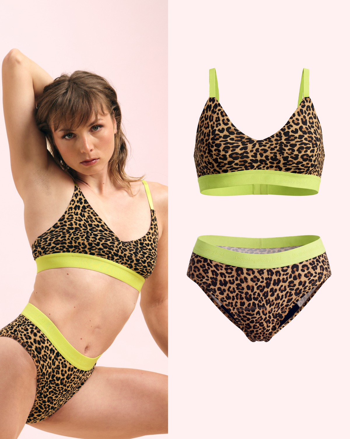 Set: LEO Bralette & Slip - Extra Strong