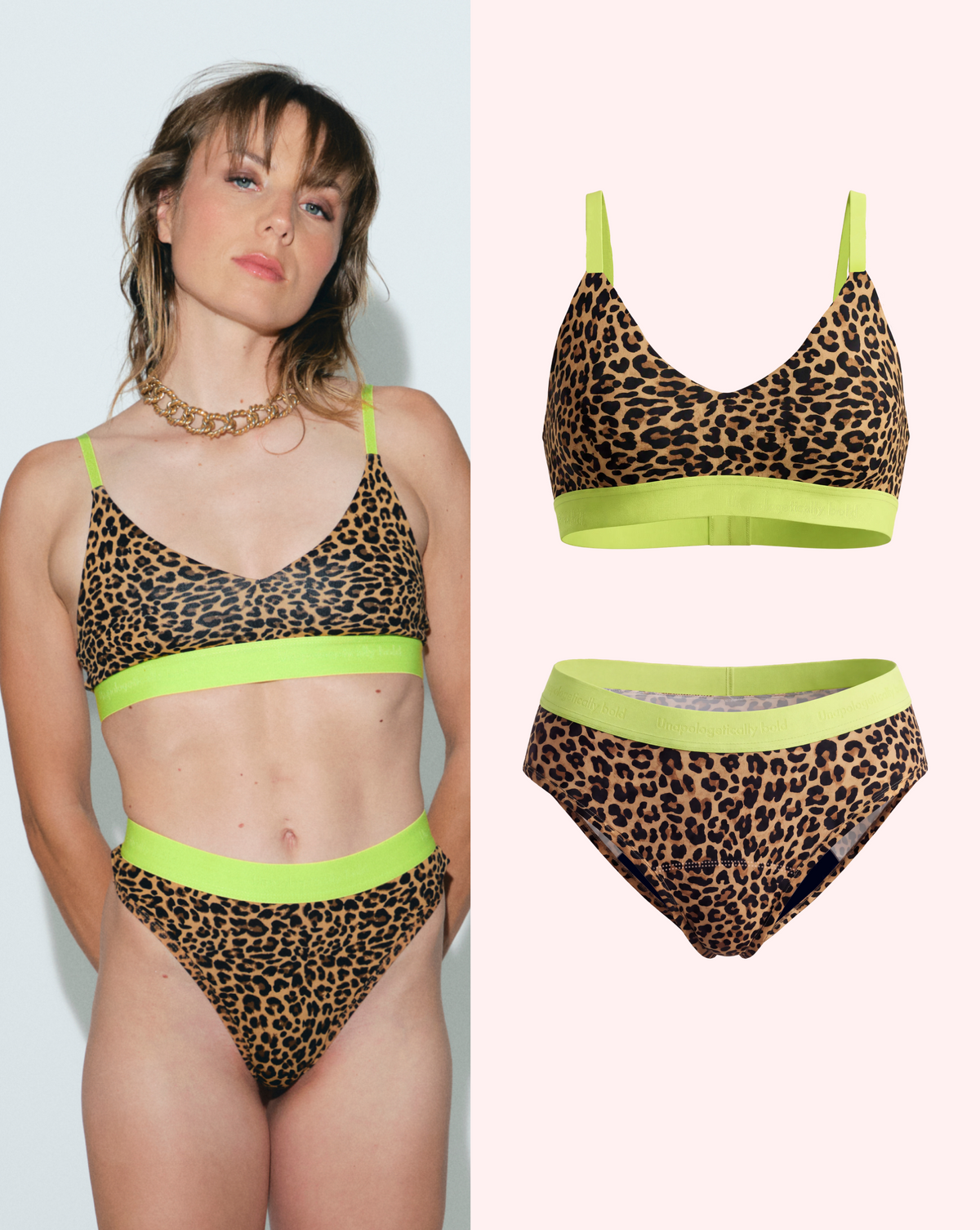 Set: LEO Bralette & Slip - Extra Strong