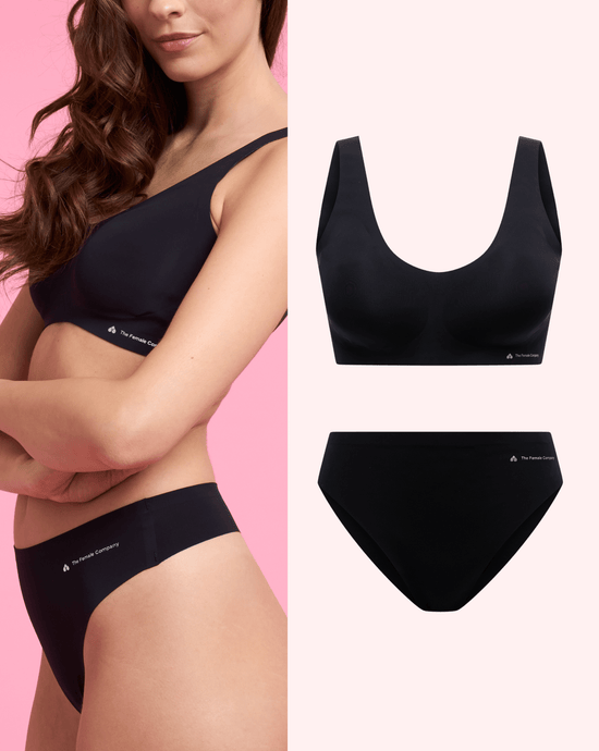 Set: Seamless Comfort Thong & Bralette