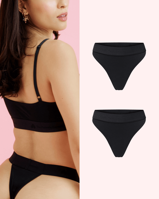 Double Pack: Thong – Basics Underwear