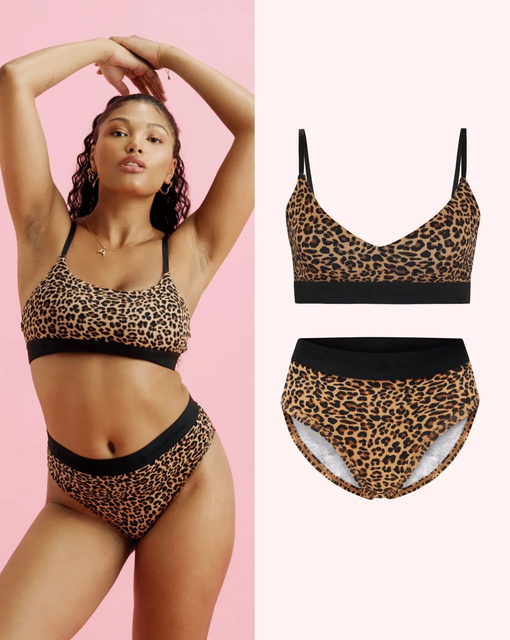 Set: Bralette & Brief – Basics Underwear