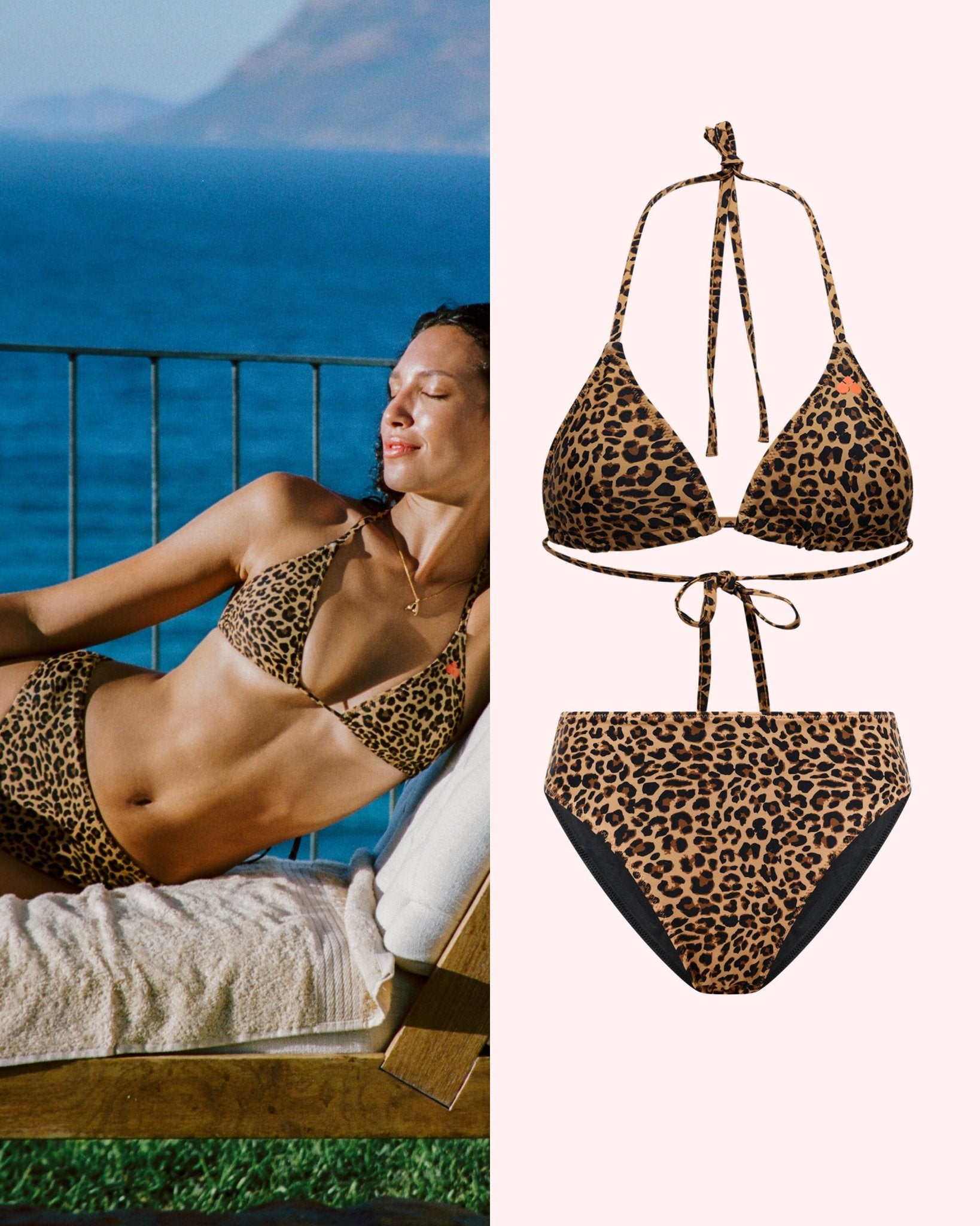 Set: Bikinitop Triangle & Period Bikini Slip