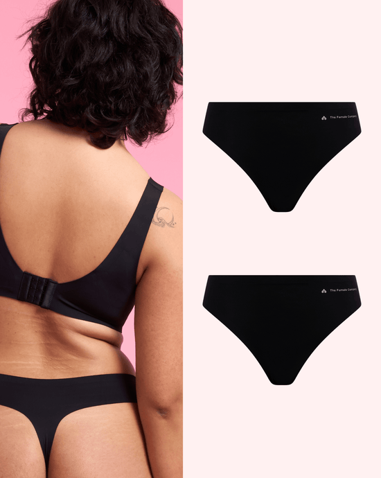 Double Pack: Thong – Seamless Comfort Underwear