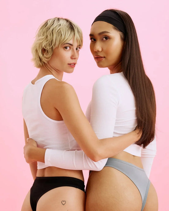 Double Pack: Low Waist Thong – Cotton Underwear